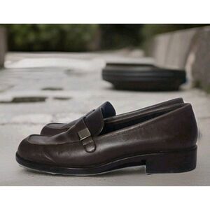 What's What by Aerosoles Brown Loafer Comfort Slip-on Shoes Women's  Size 8..5 M